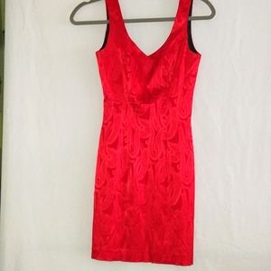 Vintage stunning red evening dress